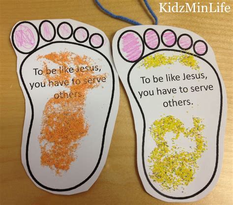 Image result for Foot Washing Activity Pages