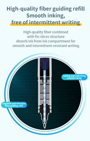 Deli 0.5mm Steel Tip Roller Ink Ball Pen, Non-Toxic, Fast Drying, Low ...