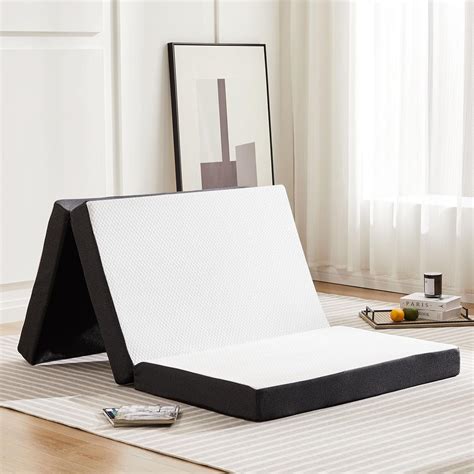 Amazon.com: Sweetcrispy Tri-fold Memory Foam Mattress - 3 Inch Twin XL ...