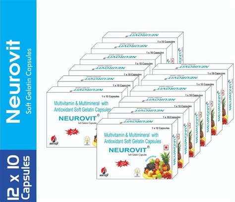 NEUROVIT Antex Pharma Multivitamin & Multiminerals With Antioxident ...