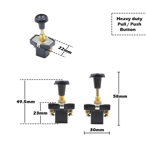 Universal Push Pull Switch: Versatile Control Mechanism for Various ...