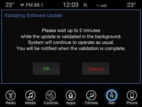 Uconnect Software Update Chrysler 的图像结果