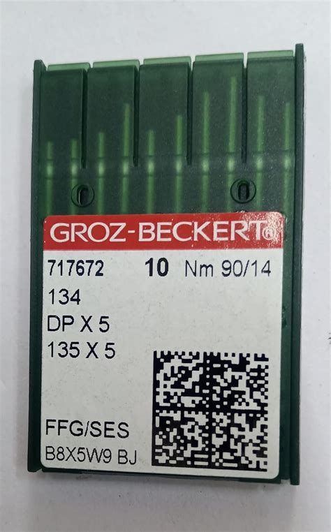 20 PCS DPX5 Size 14/90 groz beckert Industrial Sewing Machine Ballpoint ...