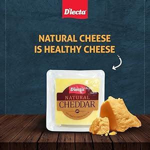 D'lecta Natural Cheddar Cheese - 200 g : Amazon.in: Grocery & Gourmet Foods