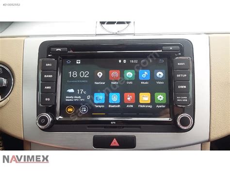 VOLKSWAGEN PASSAT JETTA NAVİMEX NAV 9902 HD ANDROİD MULTİMEDYA DVD OEM ...