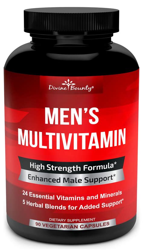 Amazon.com: Multivitamínico diario para hombres con complejo de ...