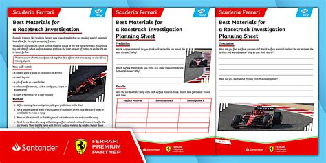 Scuderia Ferrari F1: Materials for a Racetrack Investigation