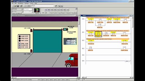Image result for LogixPro Door Simulation Student Exercise Utilizing Relay Logic