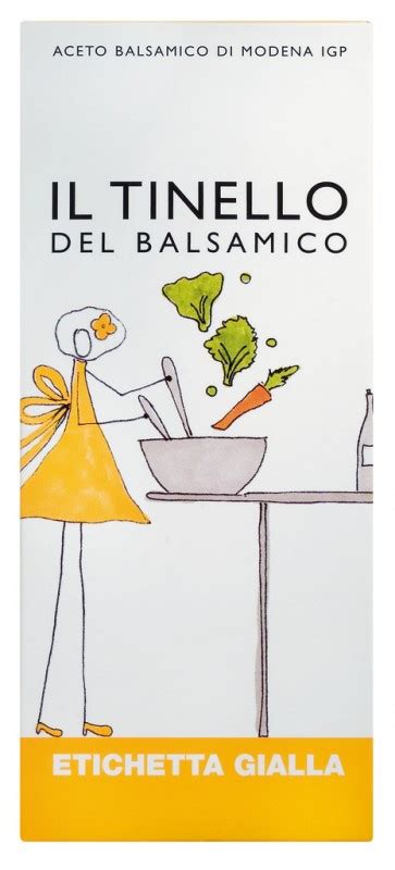 Aceto Balsamico di Modena IGP Il Tinello, giallo, balsamic vinegar ...