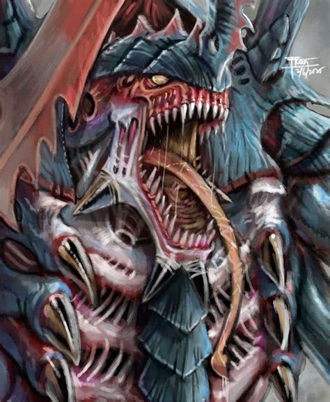 Tyranid Hive Tyrant Amazing Warhammer Art