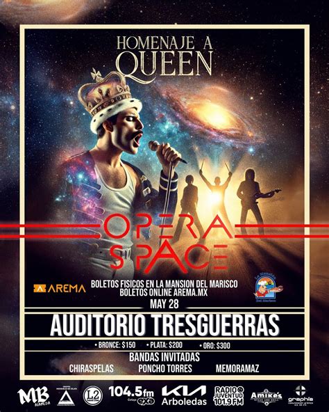 Homenaje a Queen por Opera Space: Celebrando 8 años de rock & love ...