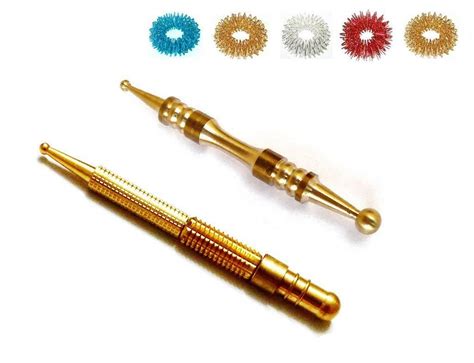 R A Products Sujok Acupressure Probe Compact + Center Roller Ii Metal ...