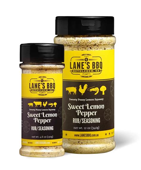 Sweet Lemon Pepper Rub/Seasoning | Mmmm! Singapore