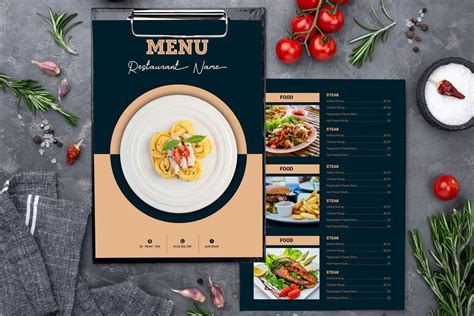 Image result for Two-Page Menu