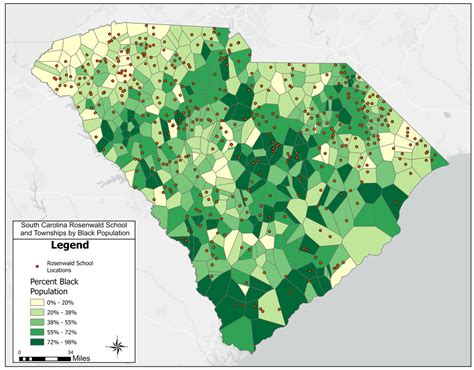 Mapping Rosenwald Schools for African Americans in South Carolina: A ...