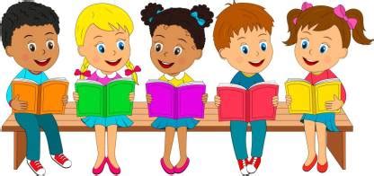 five children studying learning charts for kids premium poster for kids ...