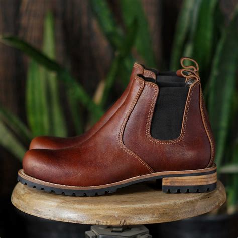 Chelsea Explorer Leather Boots (Saddle Tan) Goodyear Welted – Craft & Glory