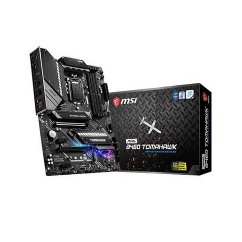 Buy MSI MAG B460 Tomahawk - LGA 1200 - ATX - Gaming Motherboard ...