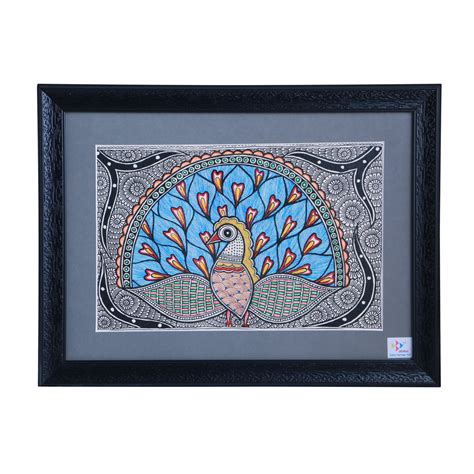 iMithila Madhubani Mithila Painting of Multicoloured Mithila Painting ...