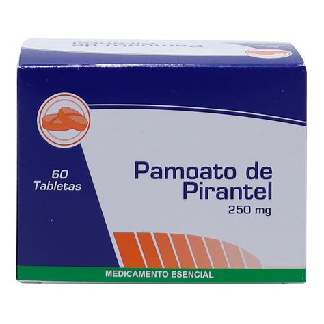 PAMOATO DE PIRANTEL 250MG CX60 TB (COASPHARMA) - Ecofarma