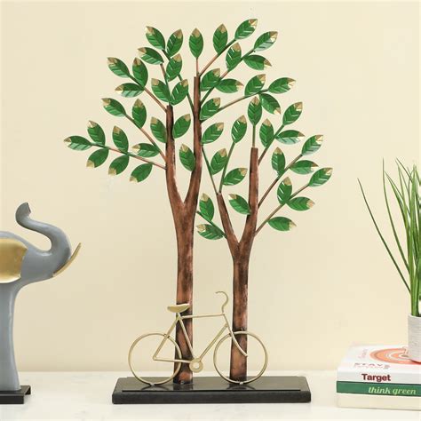 Buy VEDAS Advik Metal Tree Table Accent from Vedas at just INR 4999.0