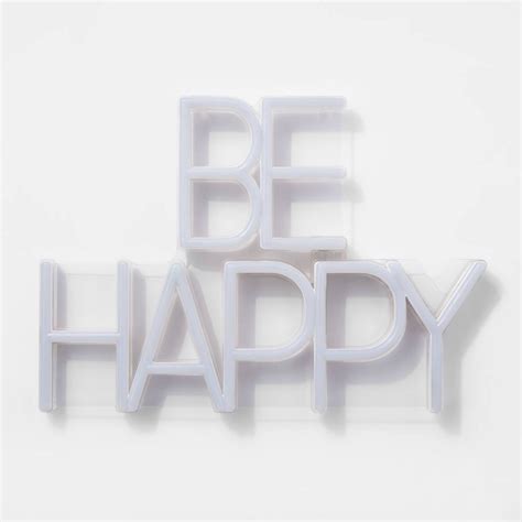 Buy Neon Wall Sign White - Room Essentials at Ubuy India