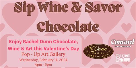 Sip Wine & Savor Rachel Dunn Chocolate (Concord)