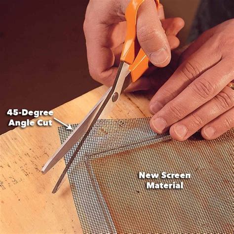 Image result for How to Fix a Window Screen