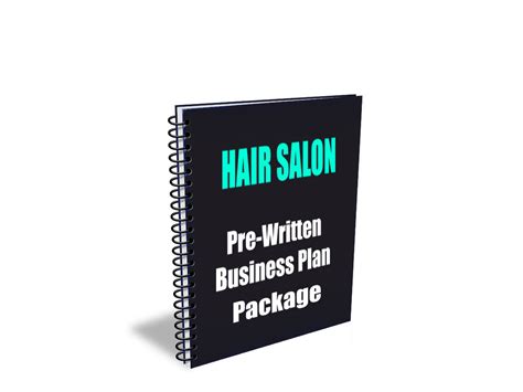 Hair Salon Business Plan Template 的图像结果