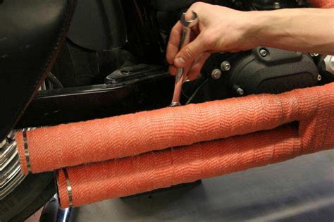 Buy ORANGE 2 3 METER CAR BIKE RACING EXHAUST HEADER TURBO MANIFOLD ...