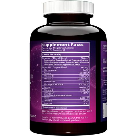 Buy MRM Nutrition Digest-All ® | Digestive Enzymes | Improved Digestion ...