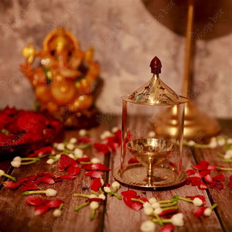 Shop Akhand Jyoti Brass Diyas, Eternal Pooja Lamps Online – PoojaBox
