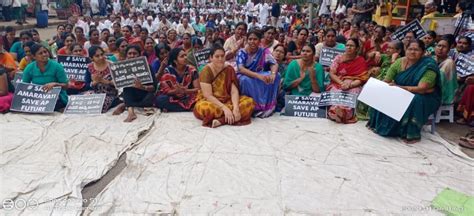 Amaravati Farmers’ Protest Against Capital Relocation Enters 24th day ...