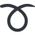 Curly loop emoji copy paste png download