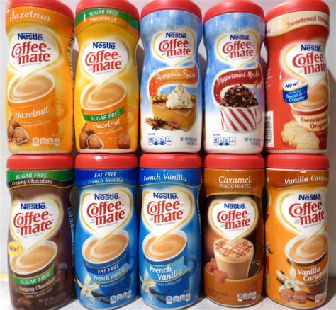 Coffee Mate Creamer Flavors