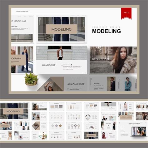 PowerPoint Model Template 的图像结果