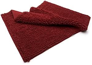 Buy Pinzon Luxury Loop 30-By-50-Inch Cotton Bath Rug, Brick Online at ...