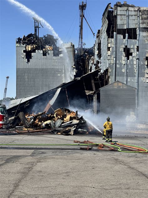 UPDATE: Over 34 hours Later, Templeton Feed and Grain still smolders as ...