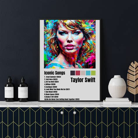 Taylor Swift Poster Taylor Swift Svg Album Cover Prints Taylor Swift ...