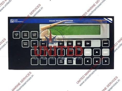 SAM ELECTRONICS EPP 2200-M ENGINE PROTECTION SYSTEM 815.001.201.01 ...
