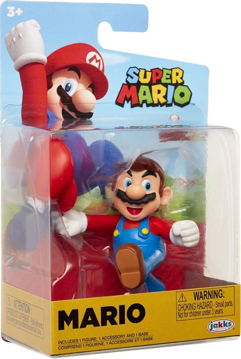 Buy SUPER MARIO Action Figure 2.5 Inch Tipping Hat Mario Collectible ...