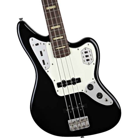 Fender Deluxe Jaguar Bass, Black at Gear4music