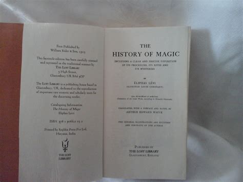 The history of magic Eliphas Levi istorija magije - Kupindo.com (81417009)