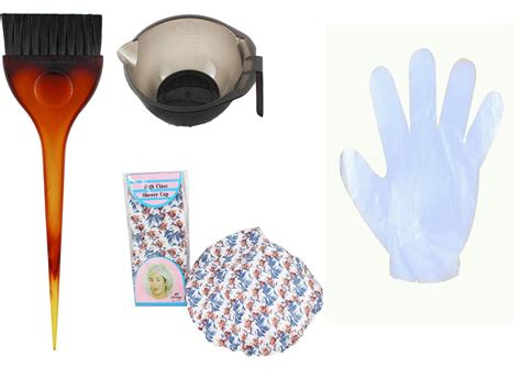 Personal/Professional Hair Colouring Combo=Hair Dye Bowl +Hair Dye ...