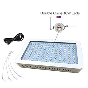 1200w Double Chips LED Grow Light Full Spectrum for Greenhouse and ...