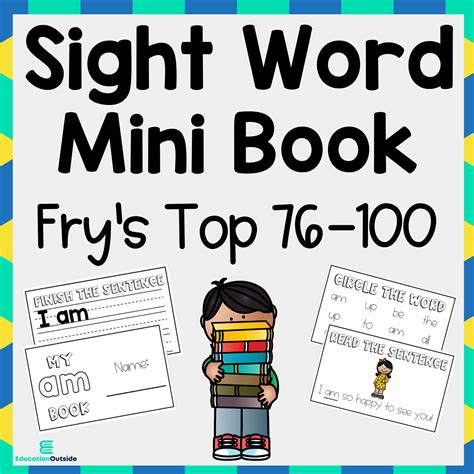 Sight Word Books: Fry's 76-100 Sight Words