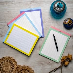 Fun Lines Premium A5 Note Pad Ruled 50 Pages Price in India - Buy Fun ...