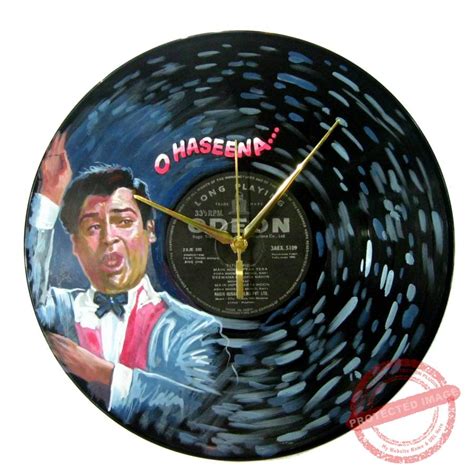 Gramophone records India online clock: Teesri Manzil Bollywood vinyl LP