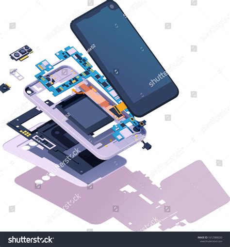 Image result for Phone Exploded-View