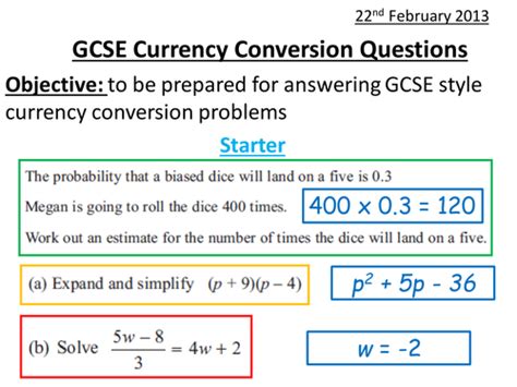 How to Do Currency Conversion Questions 的图像结果